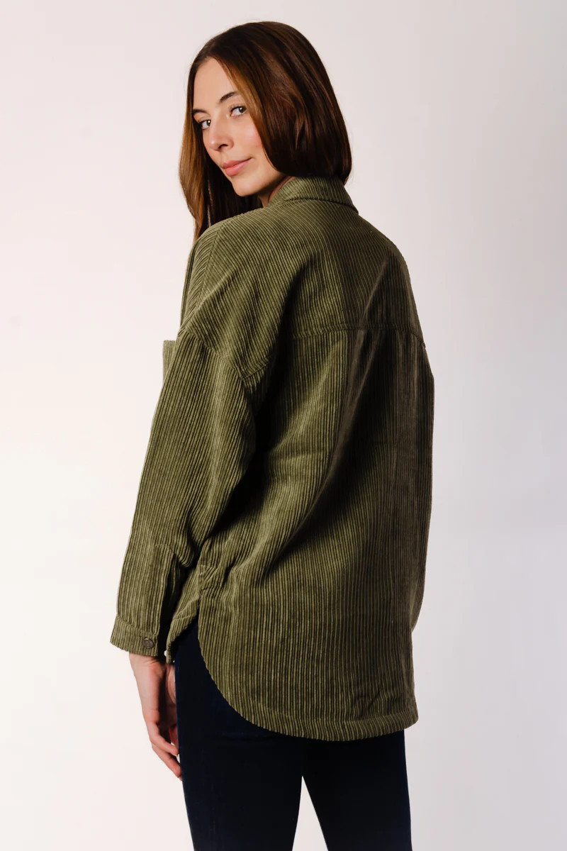 Janine Corduroy Shacket - Image 4
