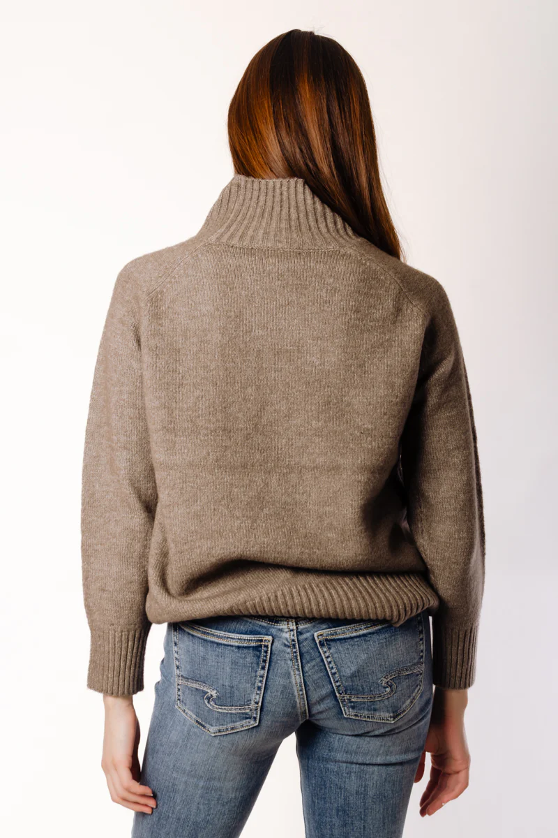 Autumn Mock Neck Sweater - Image 4