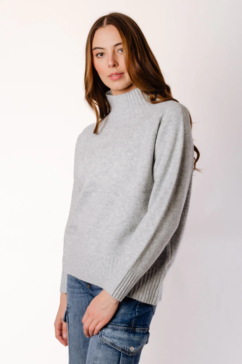Autumn Mock Neck Sweater - Image 2