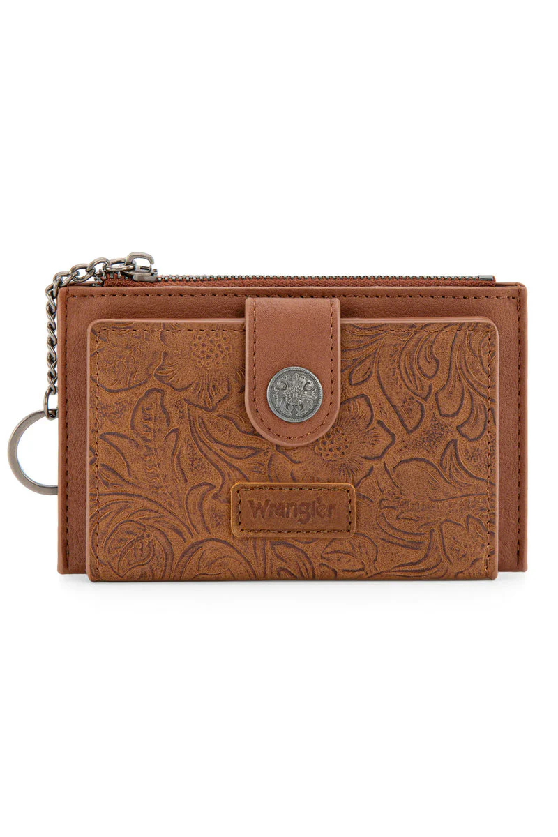 Bi-Fold Wallet with Key Ring
