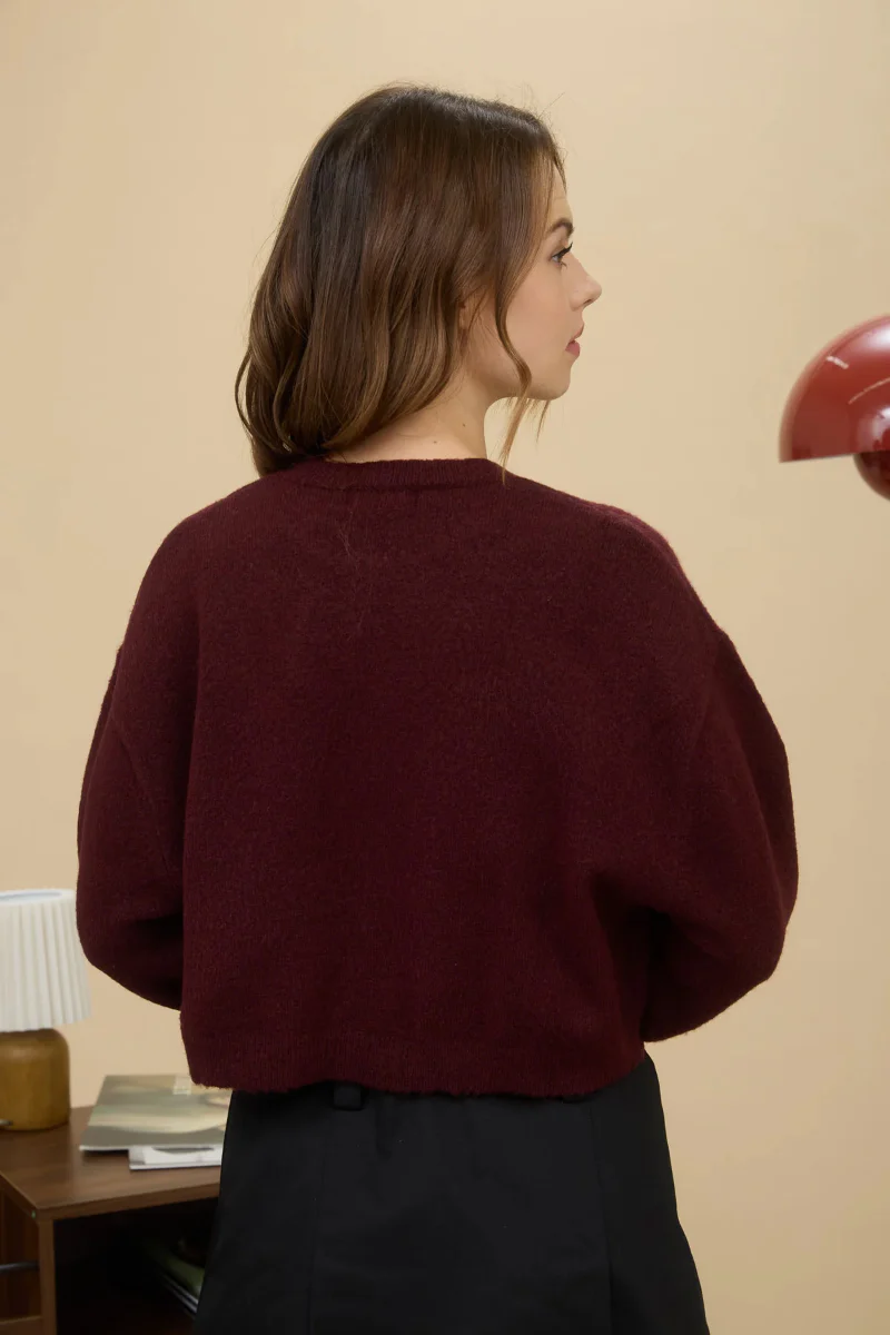 Crew Crop Sweater - Image 2