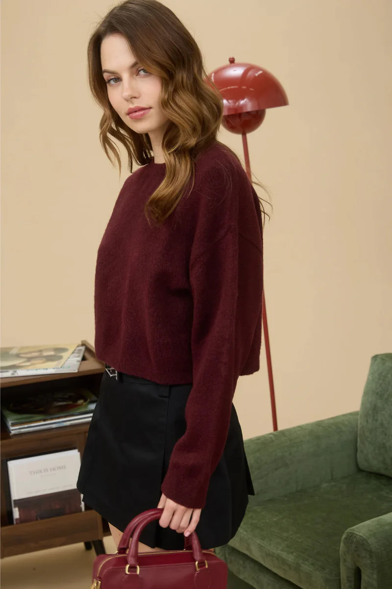 Crew Crop Sweater - Image 3