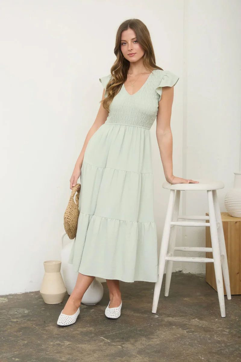 Diamond Midi Dress