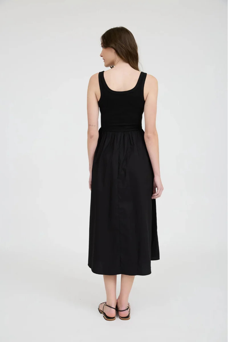 Mix Media Midi Dress - Image 2