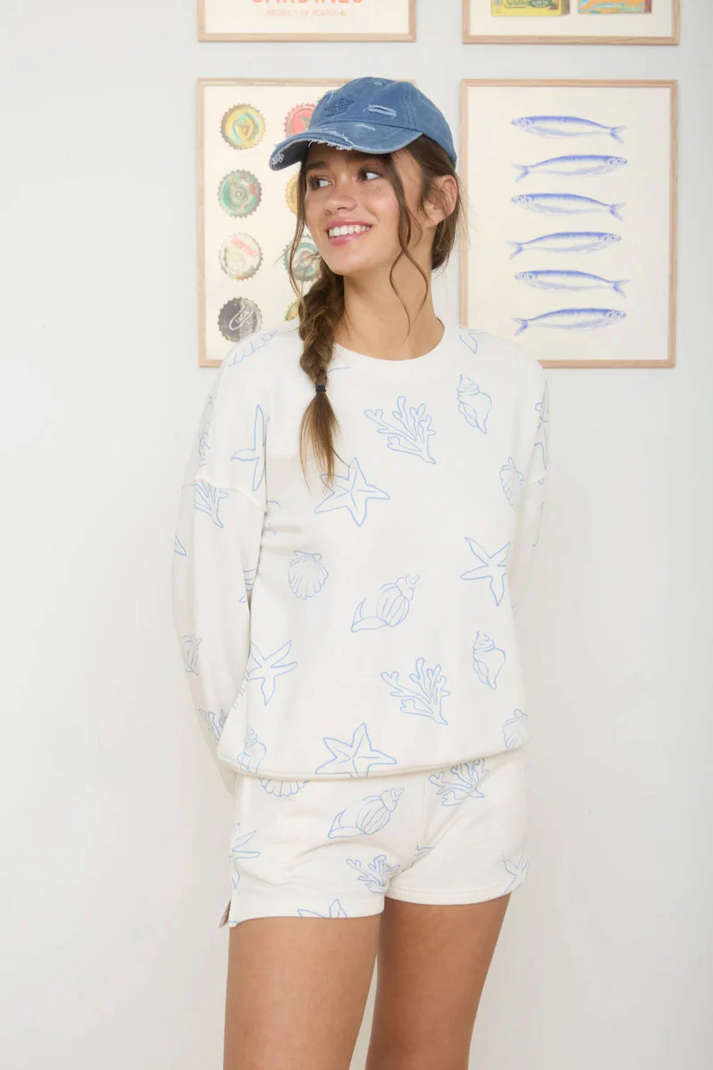 Sea Motif Sweatshirt - Image 4