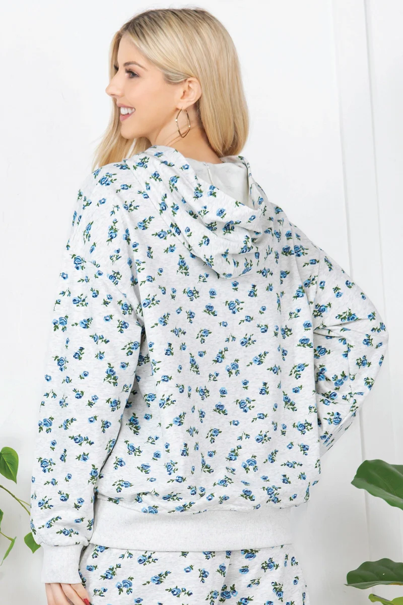 Blue Rose Hoodie - Image 4