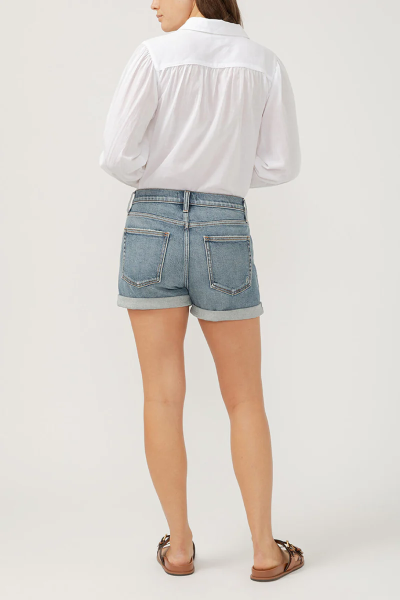 Boyfriend Mid Rise Shorts - Image 2