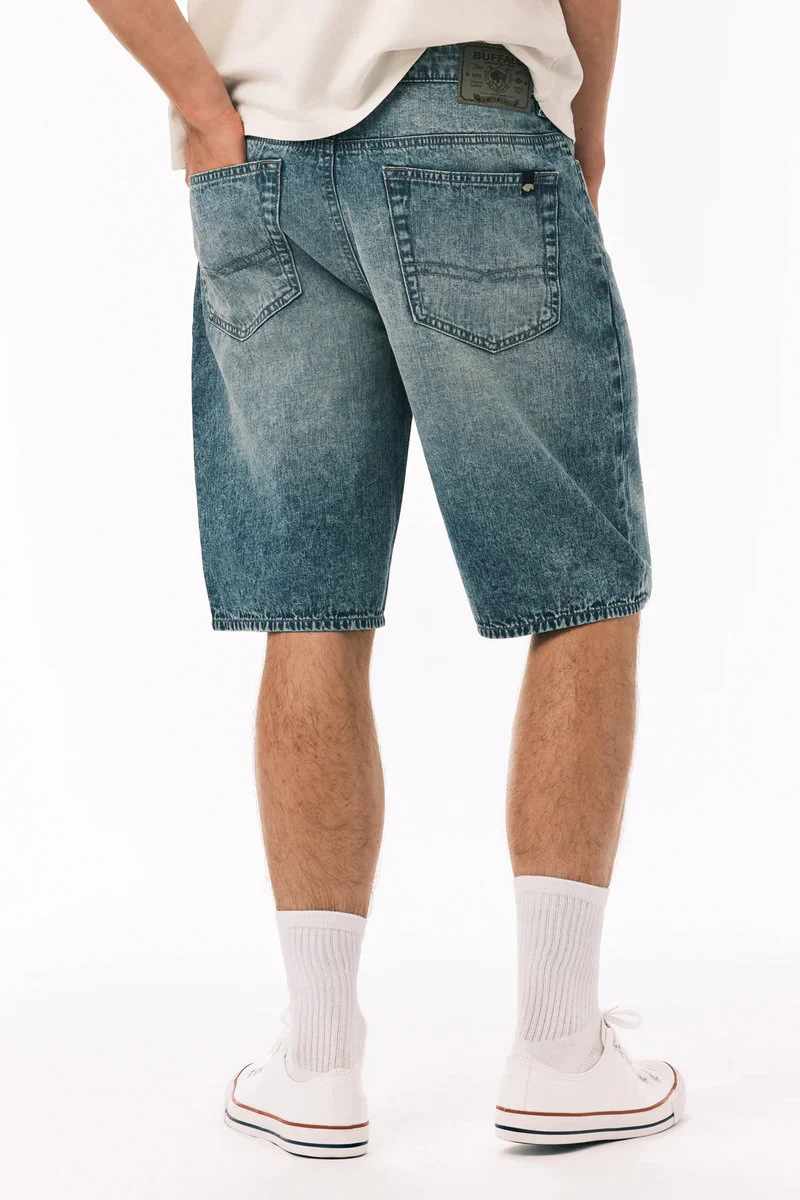 Dean Relaxed Straight Denim Shorts - Image 3
