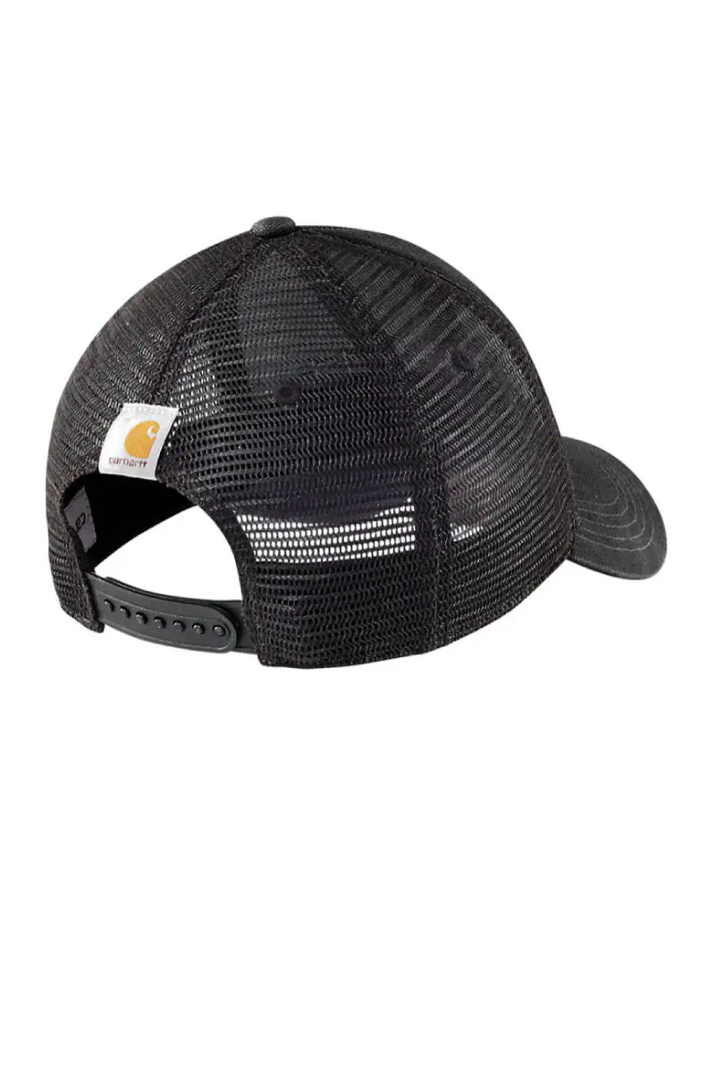Canvas Mesh Back Logo Cap - Image 2