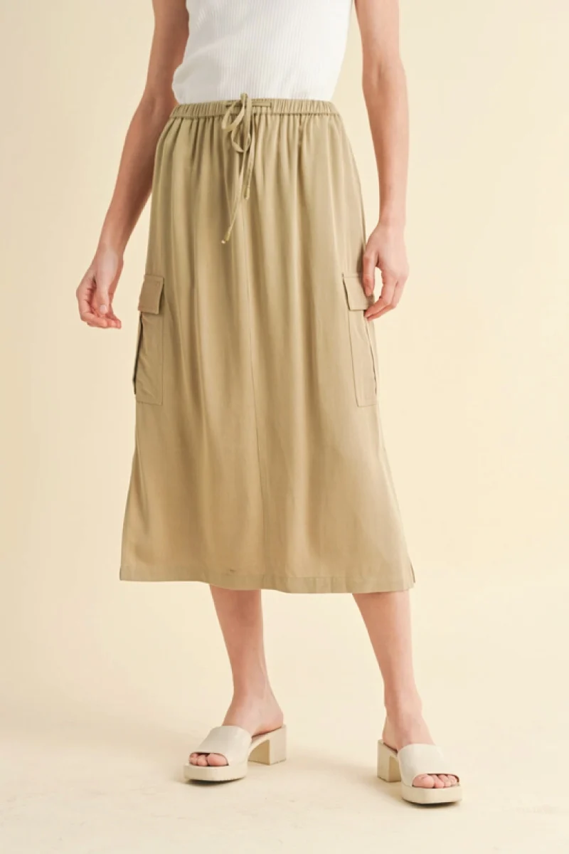 Cargo Midi Skirt - Image 2