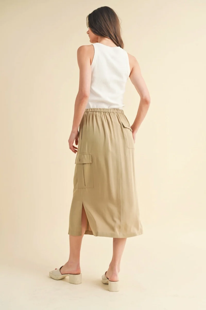 Cargo Midi Skirt - Image 3