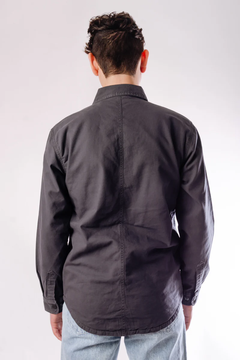 Rugged Fleece Lined Shirt Jacket - Image 4
