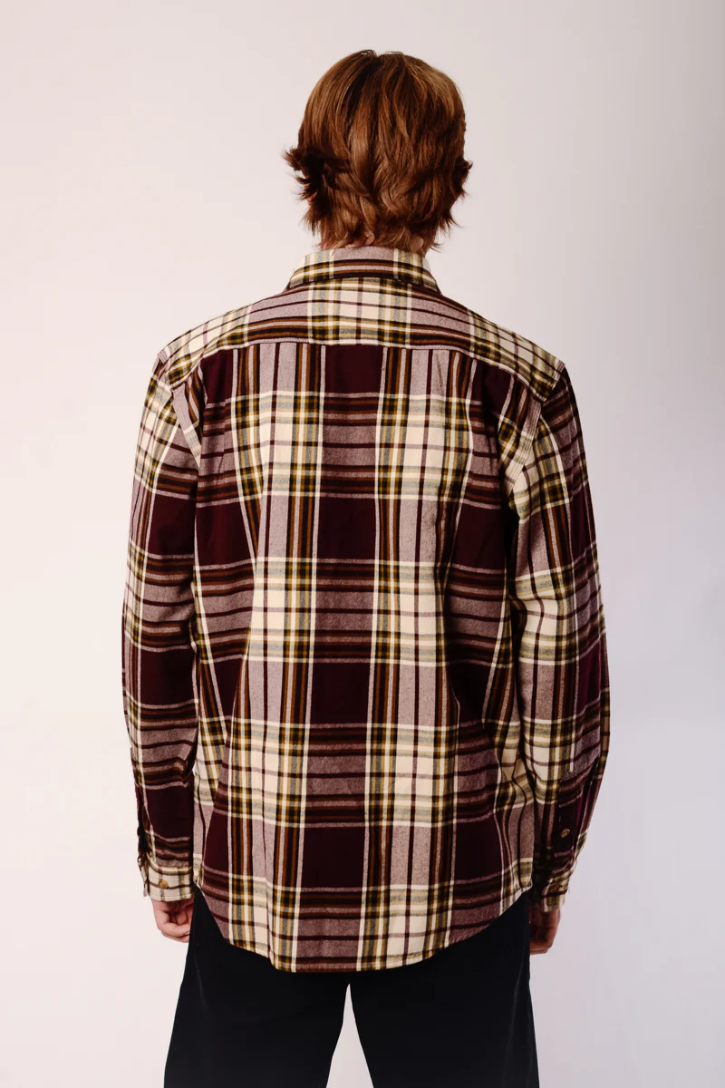 Heavyweight Flannel Plaid Shirt - Image 2