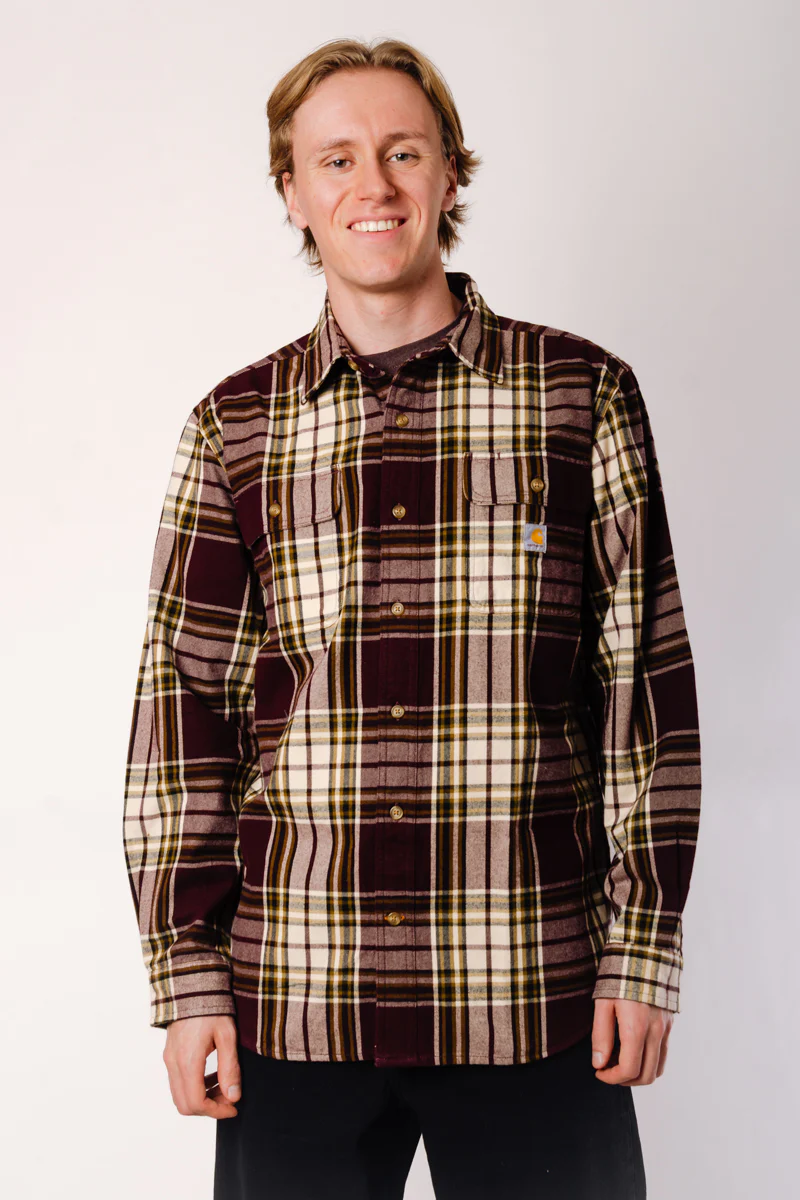 Heavyweight Flannel Plaid Shirt - Image 3