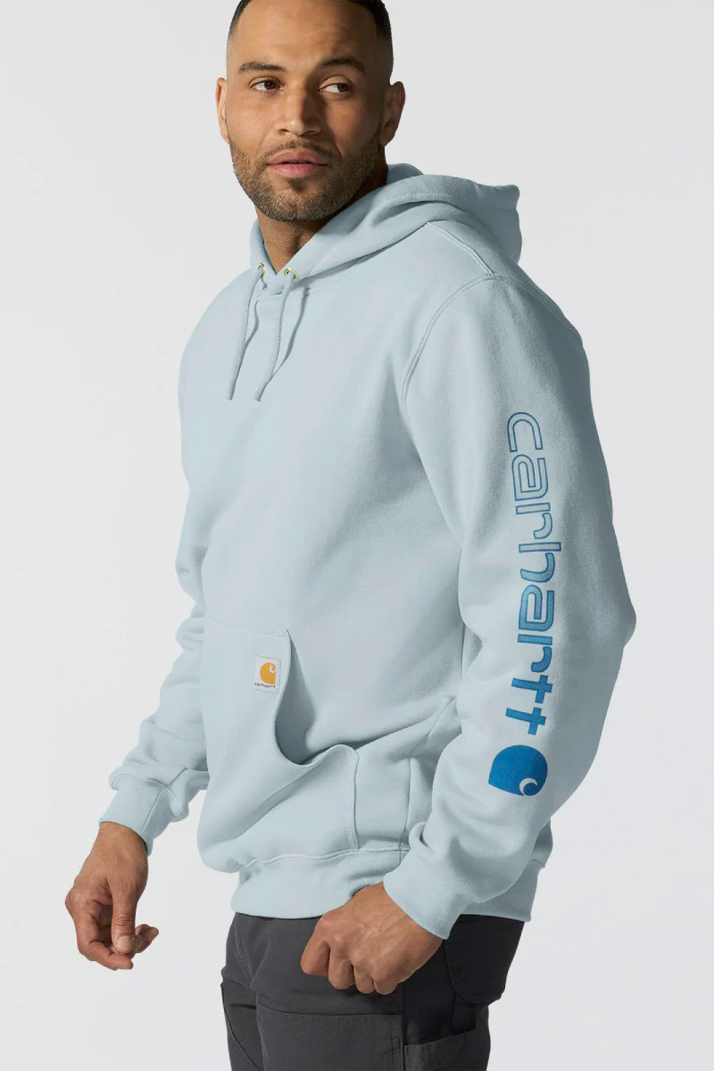 Logo Sleeve Hoodie
