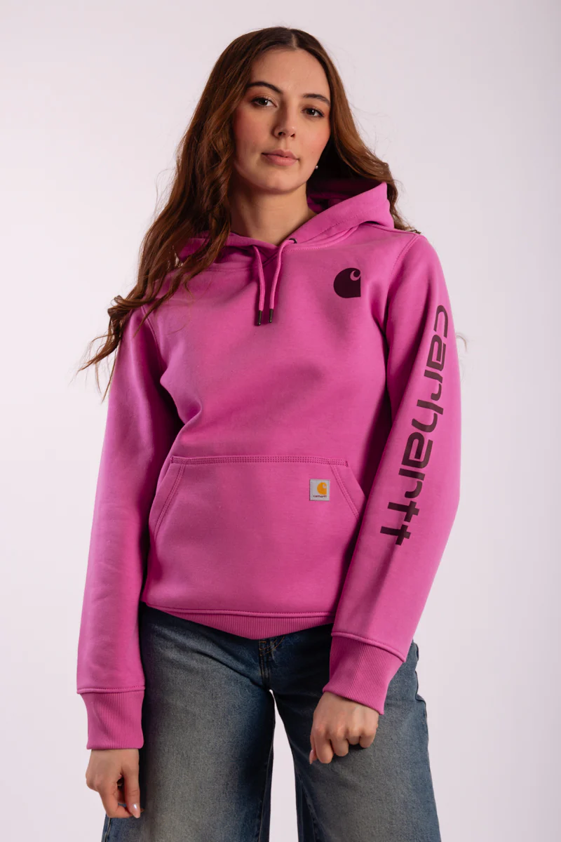 Logo Sleeve Hoodie