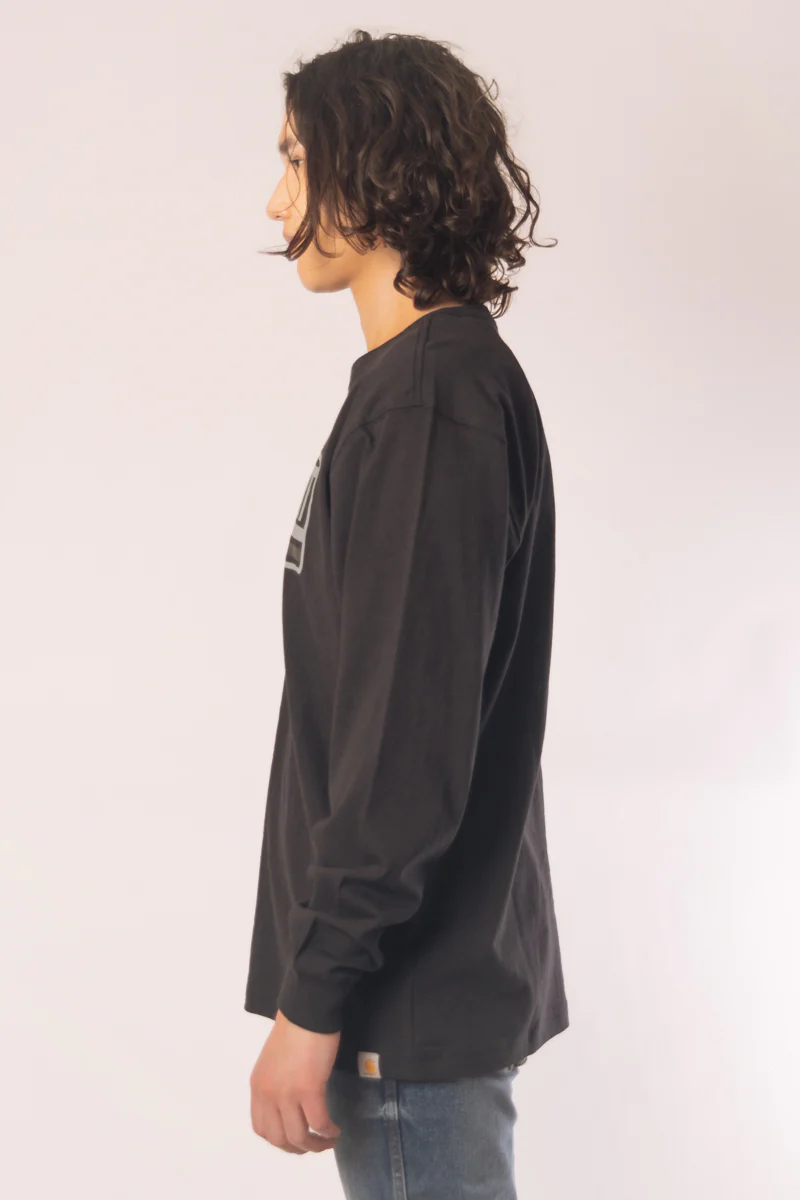 Loose Fit Logo Graphic Long Sleeve - Image 3