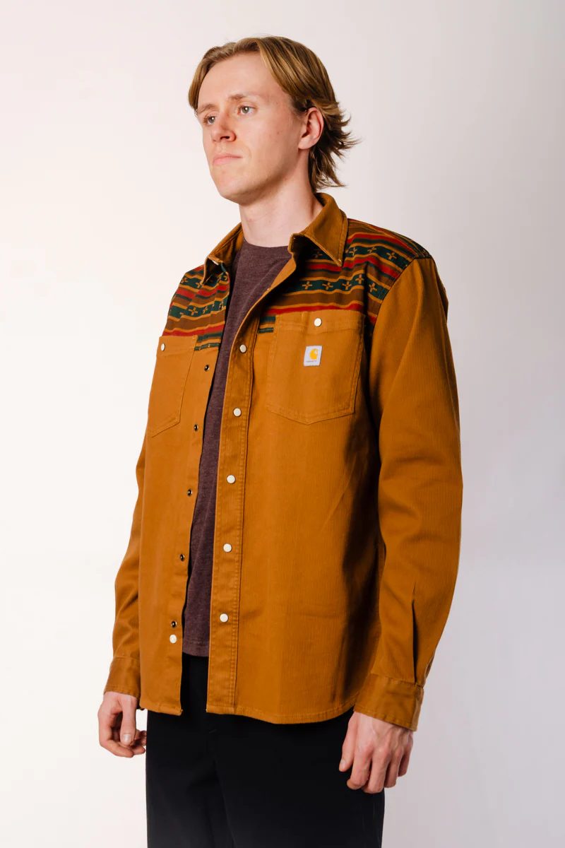Bethany Yellowtail Montana Relaxed Corduroy Shirt - Image 3