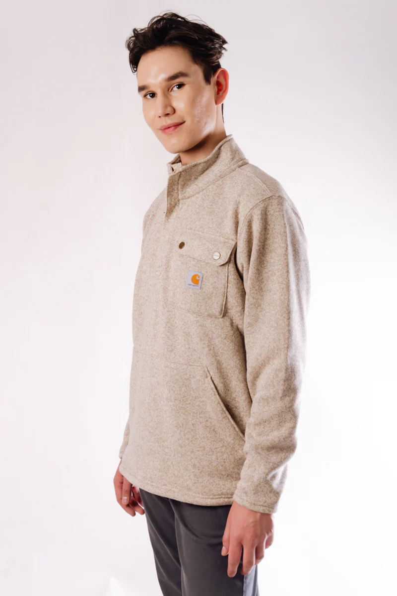 Relaxed Fit Quarterzip Sweater - Image 2