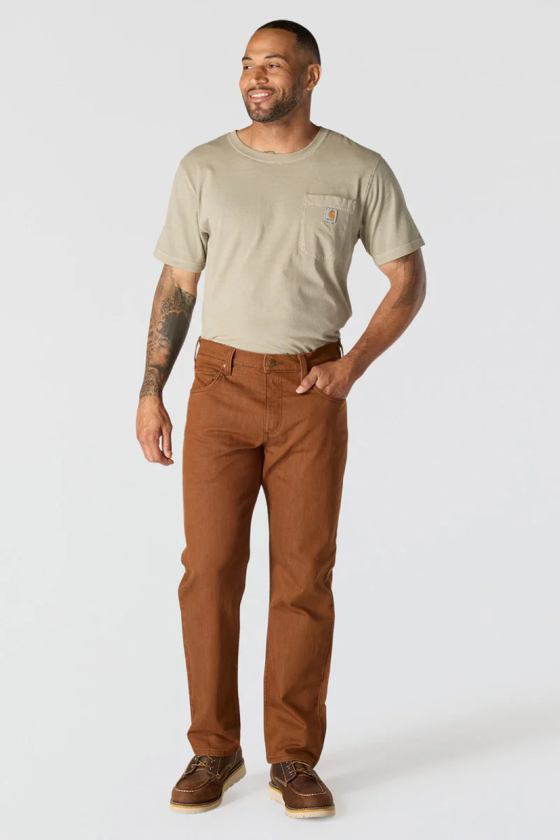 Relaxed Straight Rugged Flex Dyed Jeans - Image 3