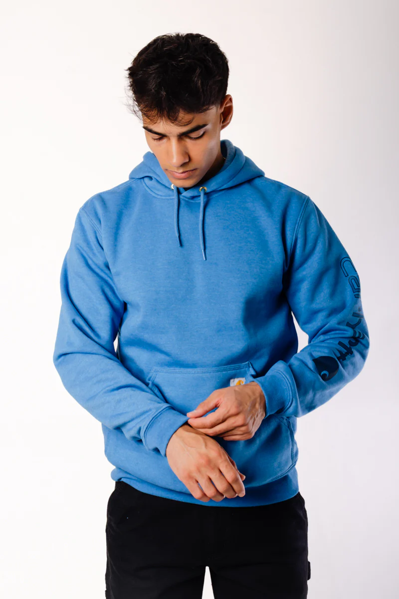 Logo Sleeve Hoodie