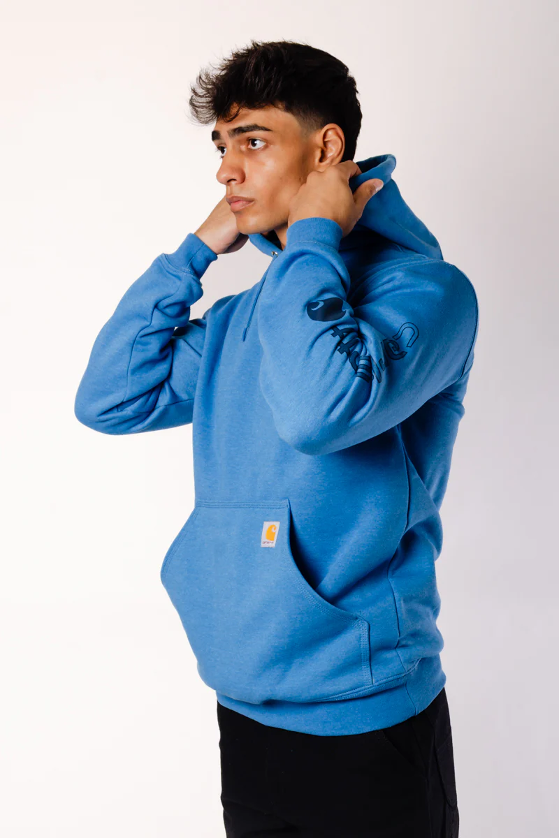 Logo Sleeve Hoodie - Image 3
