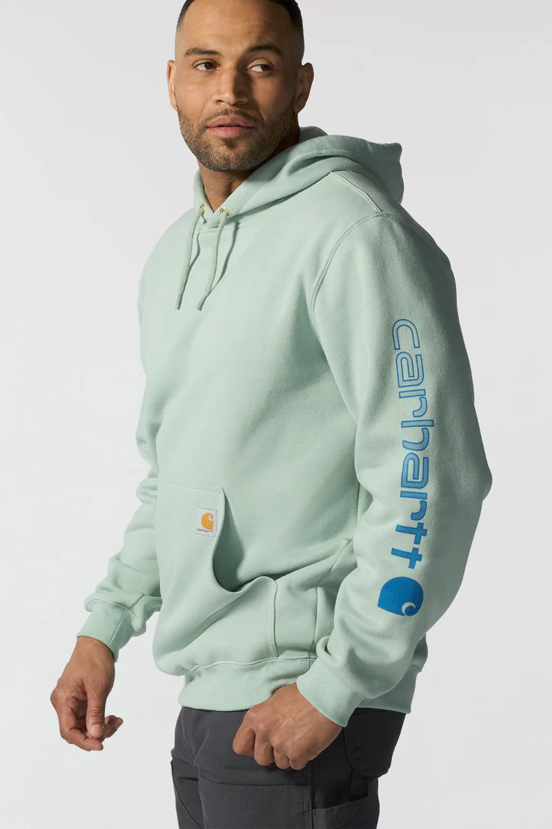 Logo Sleeve Hoodie
