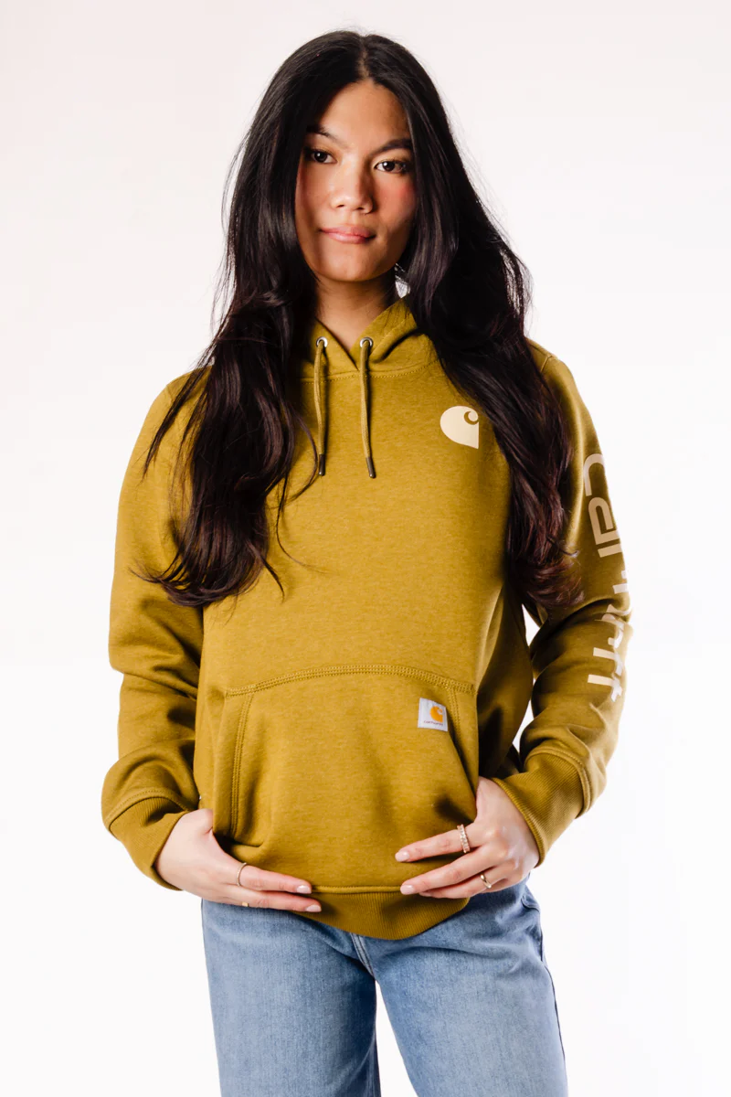Logo Sleeve Hoodie