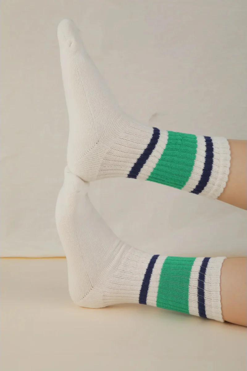Color Block Crew Socks - Image 2