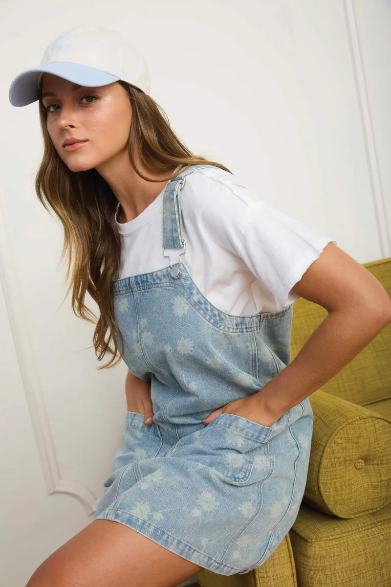 Dandelion Days Overall Dress