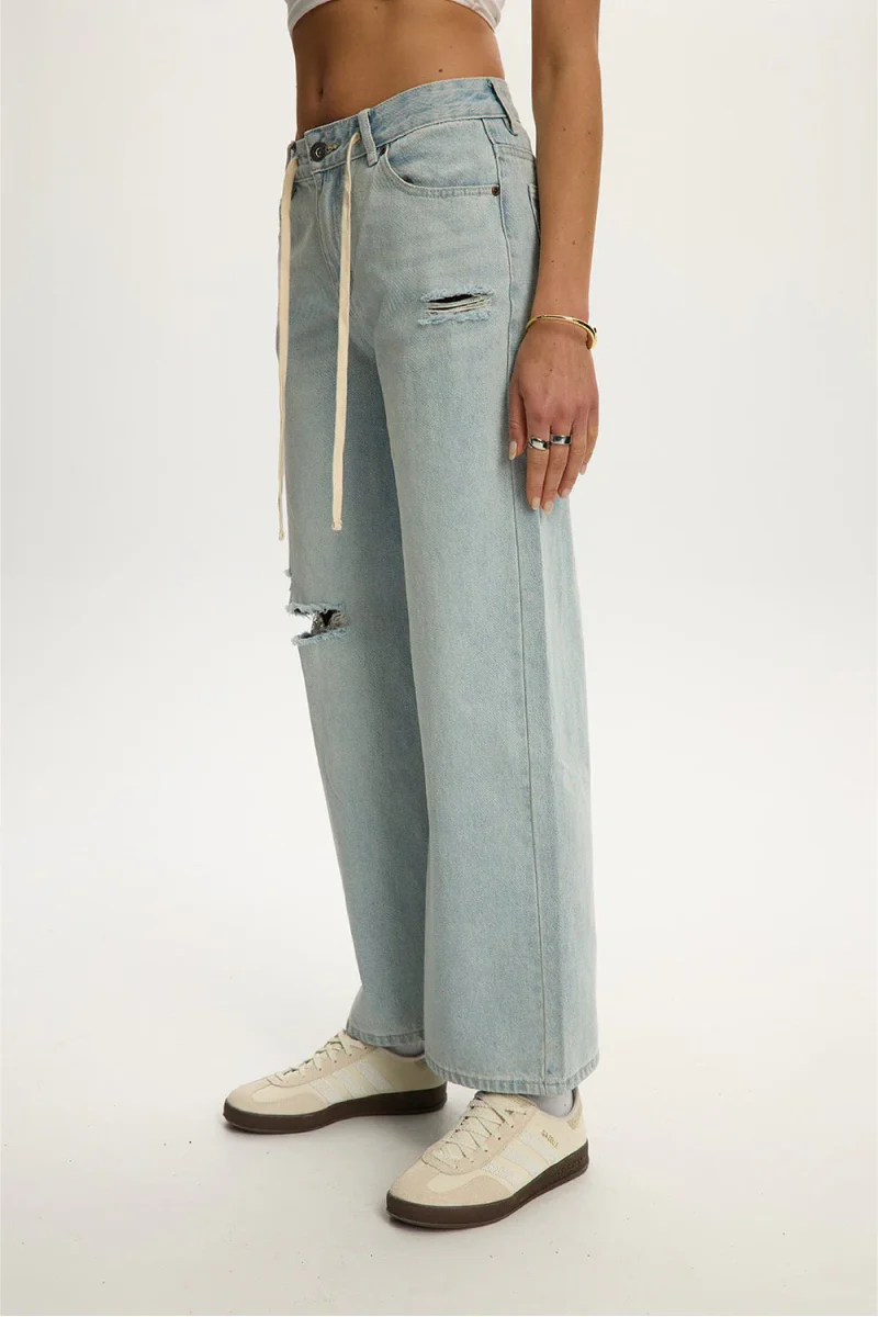 Dion Baggy Low-Rise Jeans - Image 3