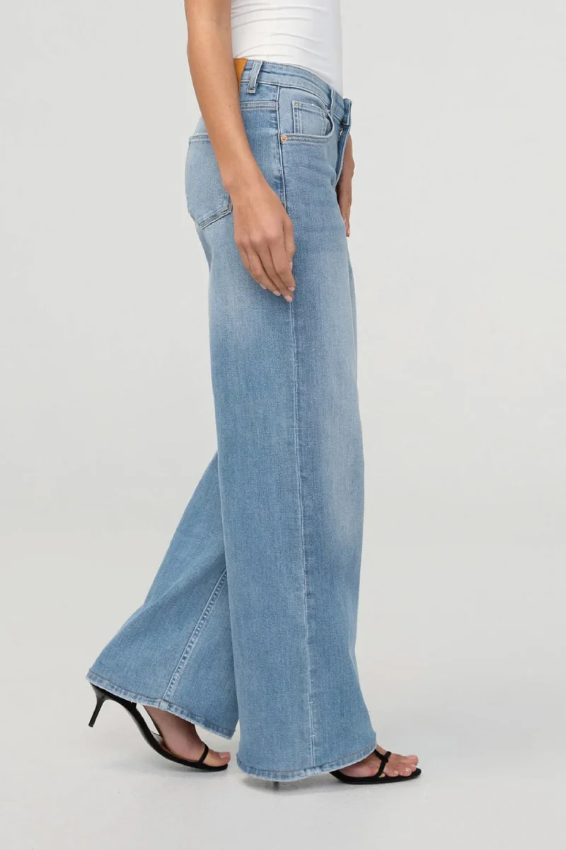Performance Denim+Mid Rise Loose Straight Jeans - Image 2