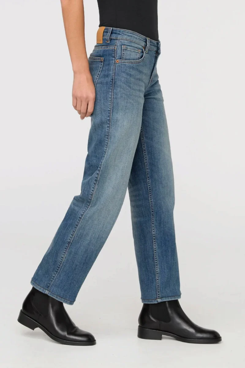 Performance Denim Mid Rise Straight - Image 3