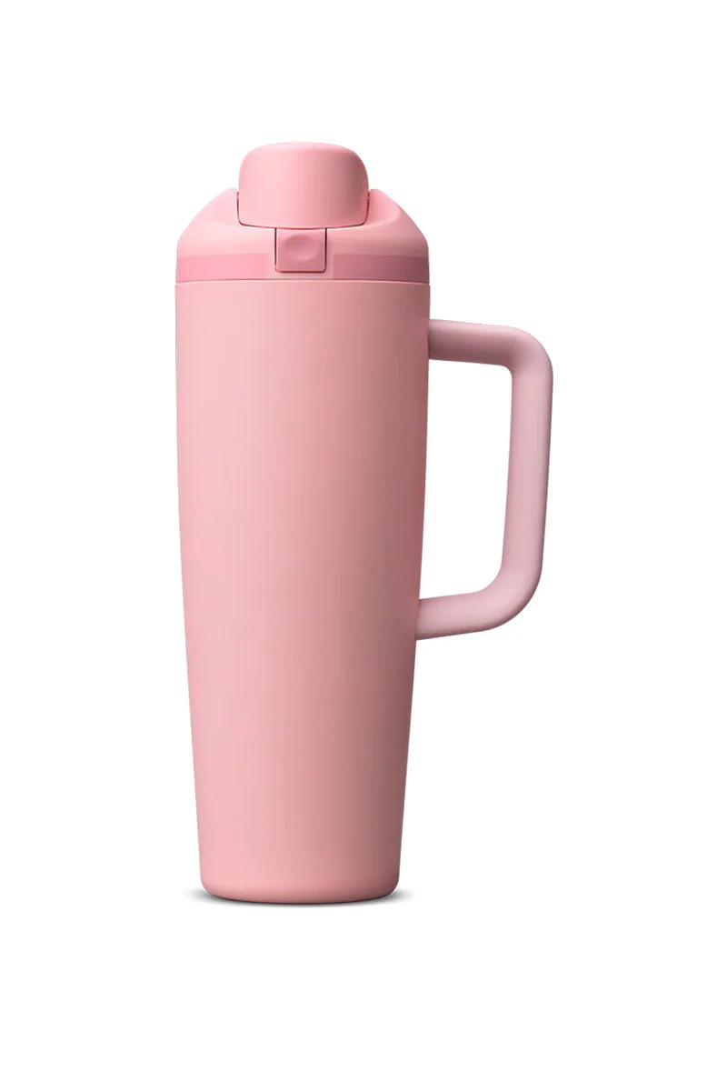 FreeSip Tumbler 30oz - Rose Quartz