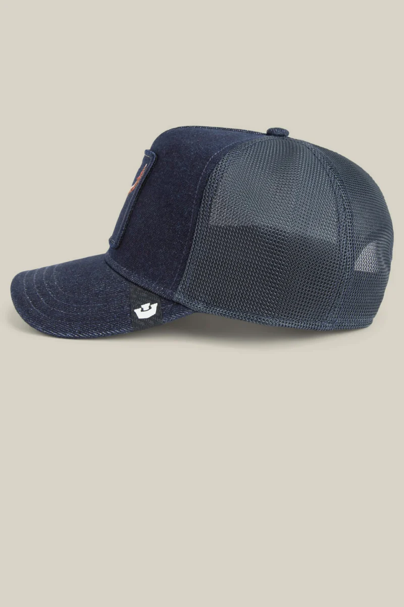 Unisex Denim Dead Trucker Hat - Image 3