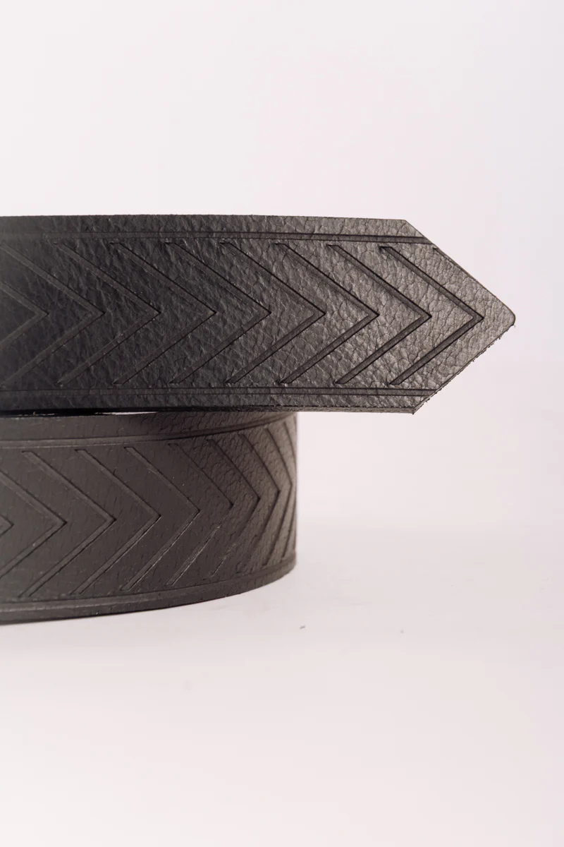 Herringbone Leather Belt - Image 4