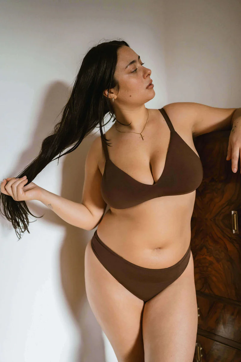 Low Profile Thong - Brown - Image 2