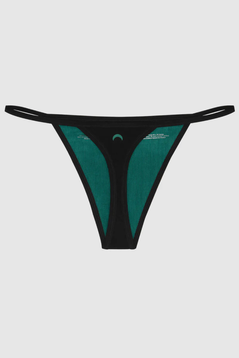 String Thong - Black - Image 3