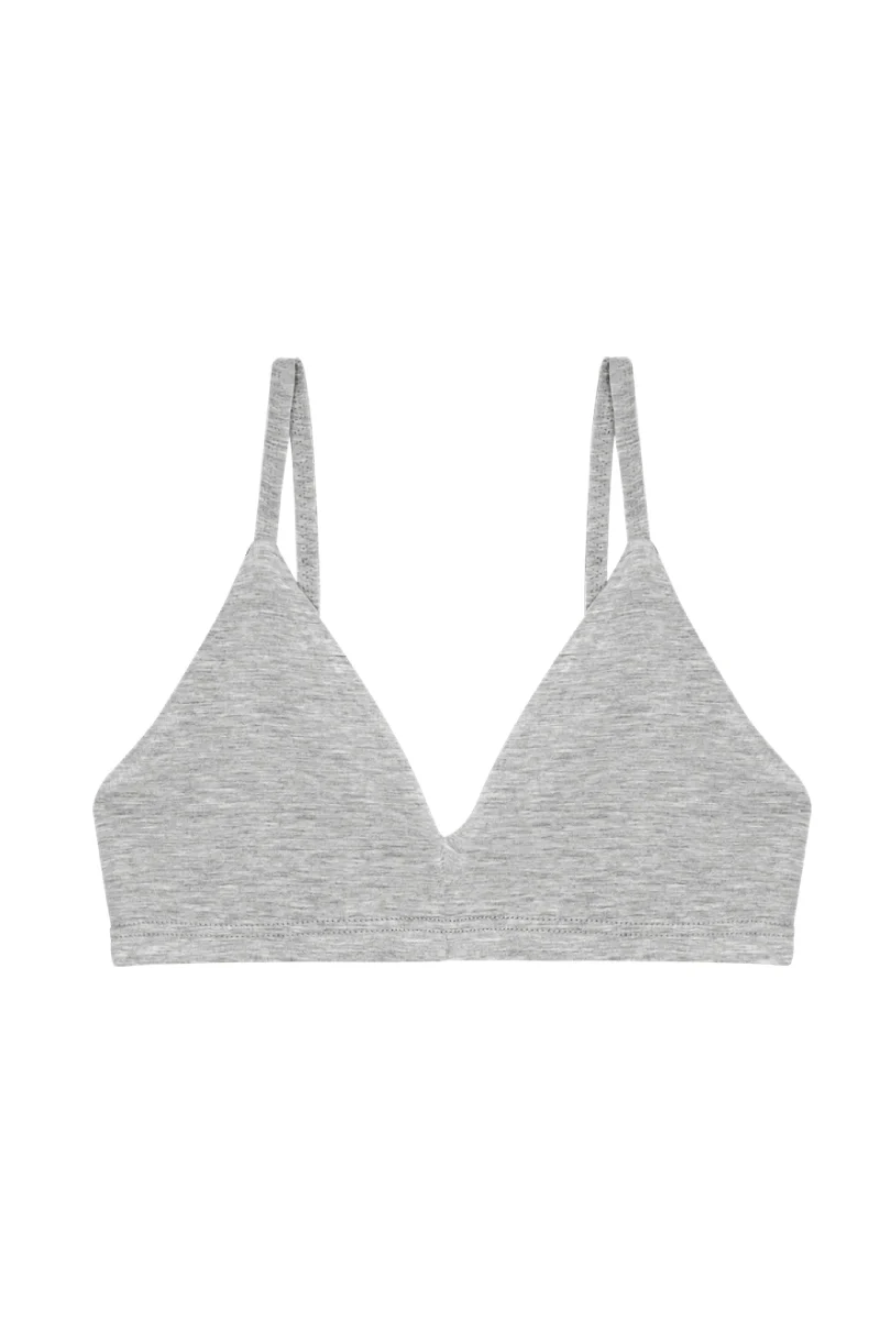 Triangle Bra - Grey - Image 3
