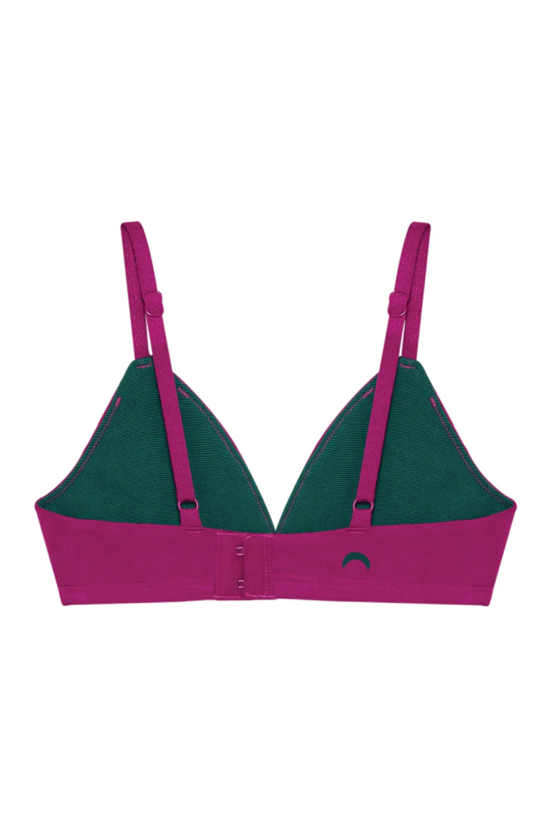 Triangle Bra - Berry - Image 4