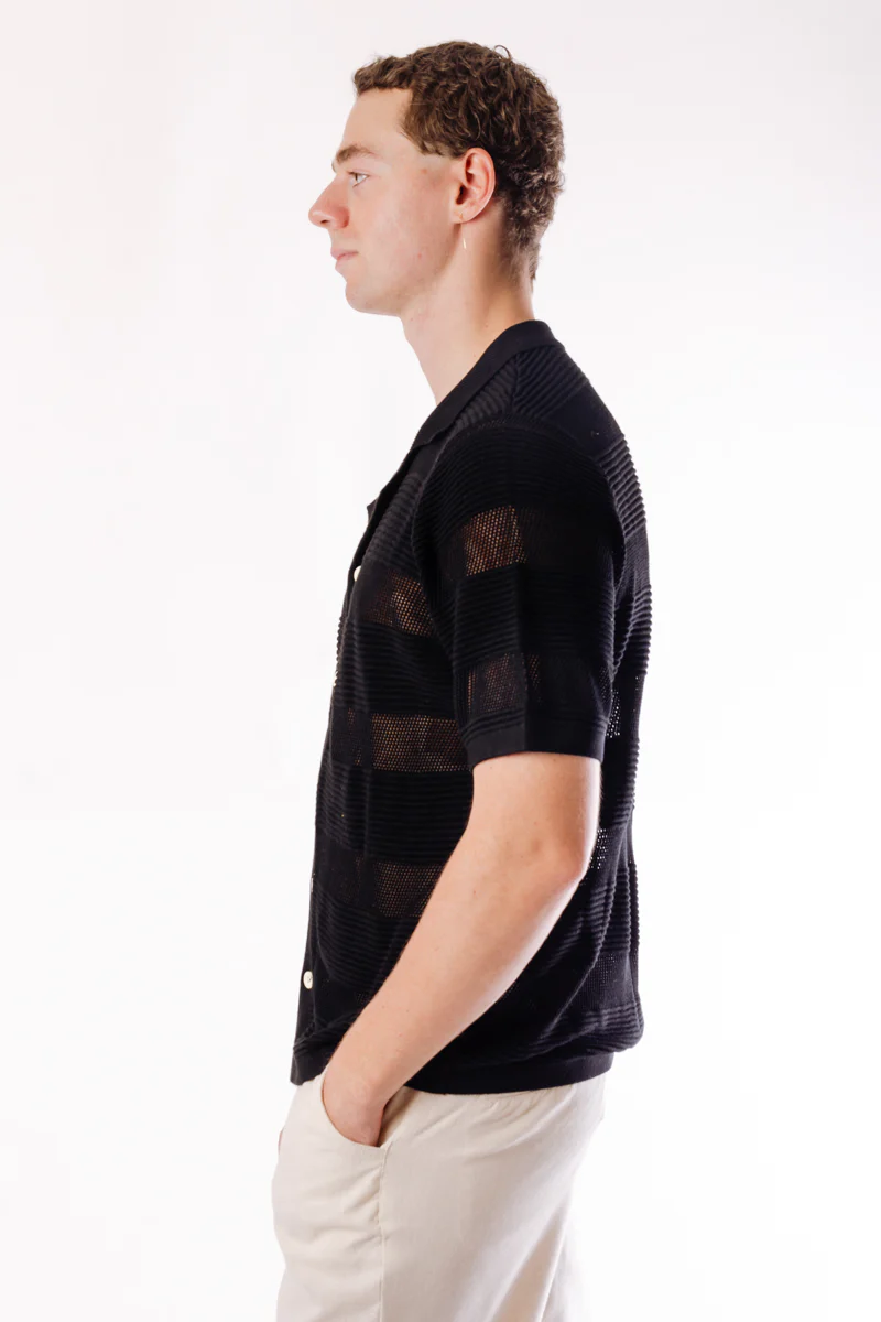 Moodie Short Sleeve Knit Shirt - Image 3