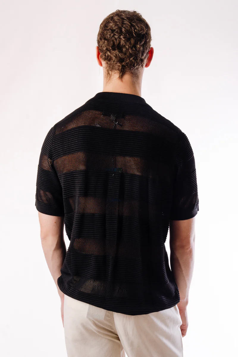 Moodie Short Sleeve Knit Shirt - Image 4
