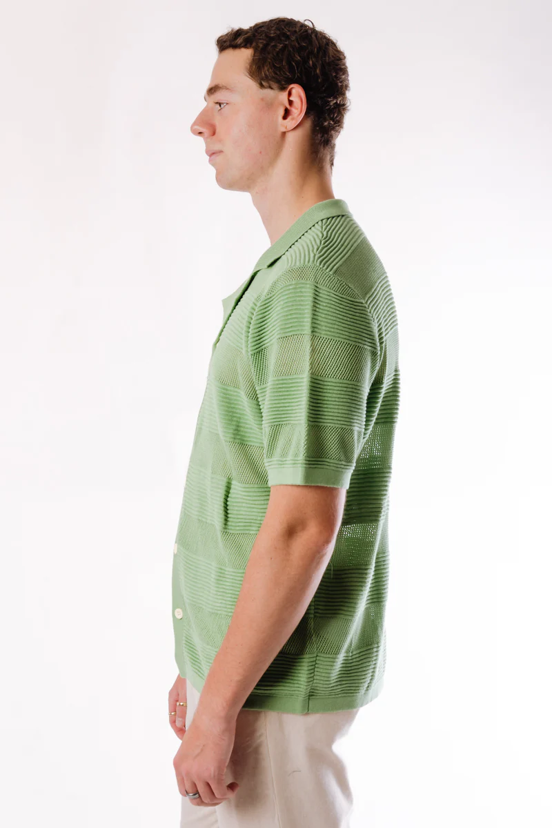 Moodie Short Sleeve Knit Shirt - Image 3