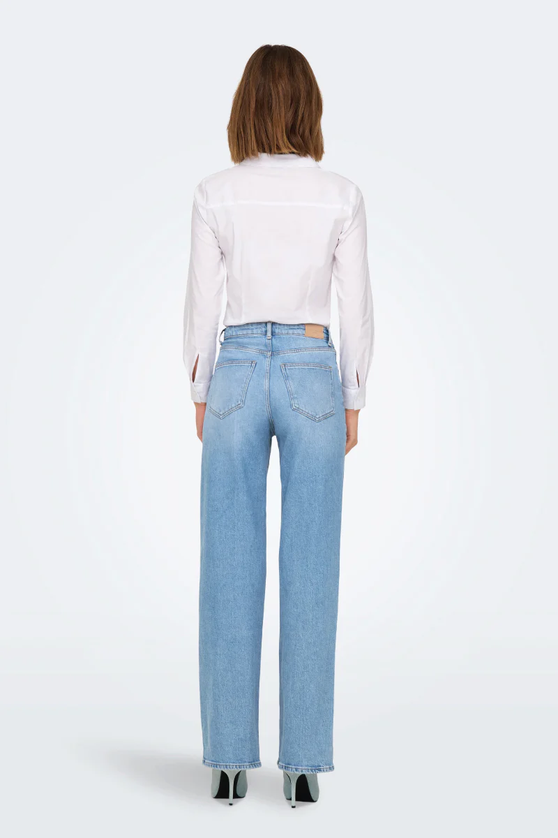 Juicy High Waist Wide Leg Jeans - Image 4