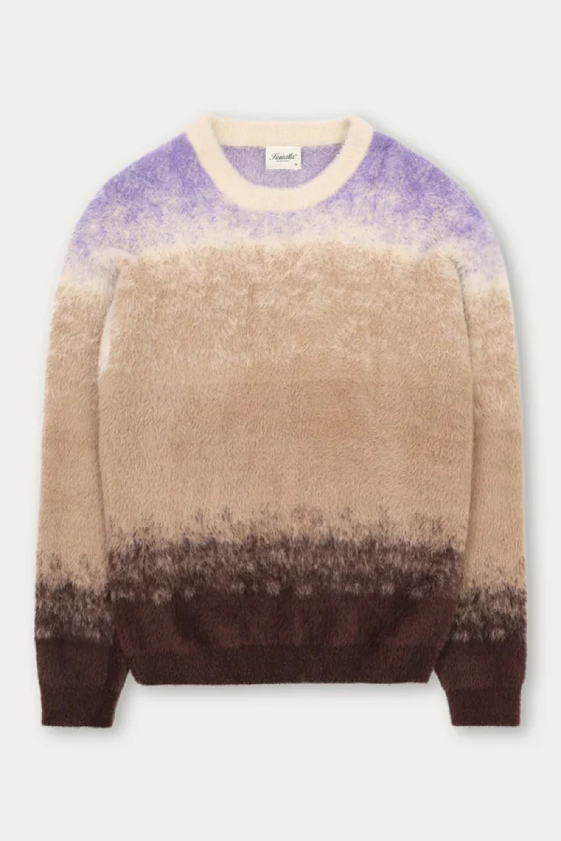Gradient Knit Crew Sweater - Image 3