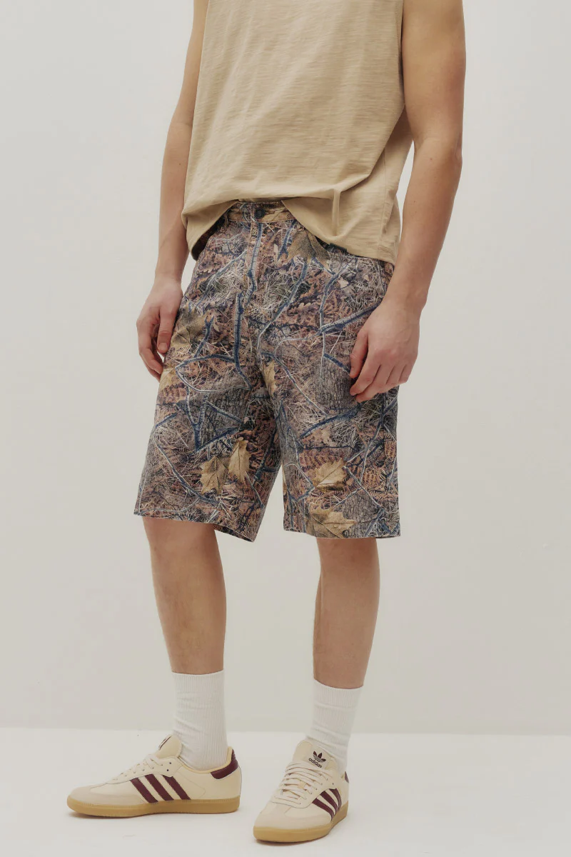 Hunting Camo Denim Shorts - Image 3