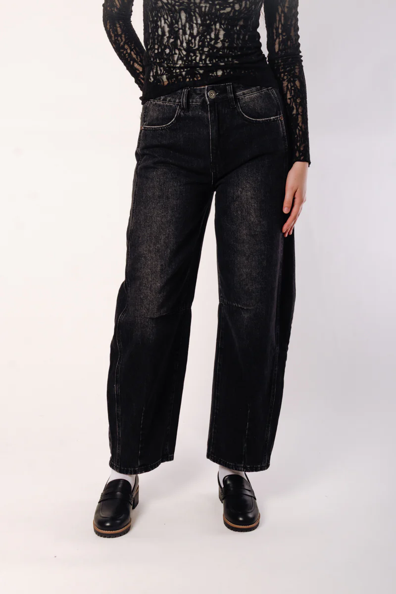 Jacqueline Barrel Leg Jean - Image 2