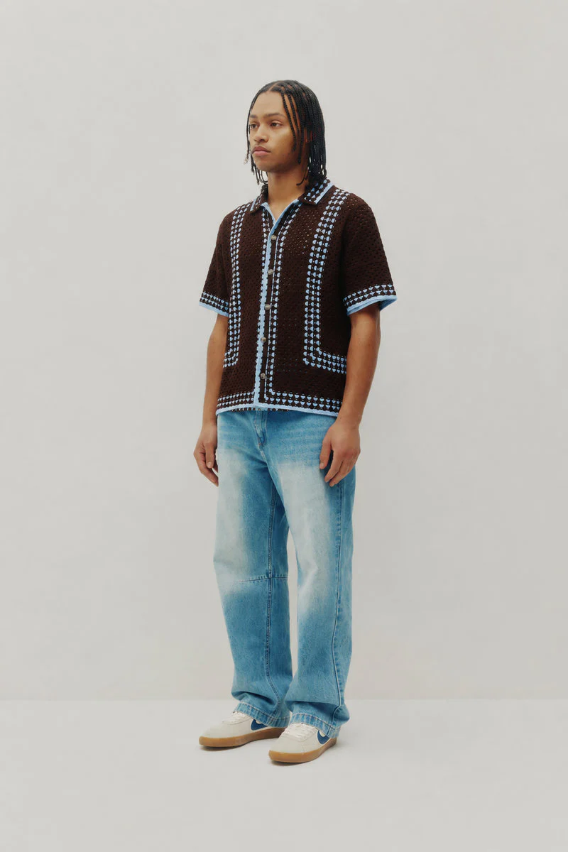 Knitted Crochet Shirt - Image 4