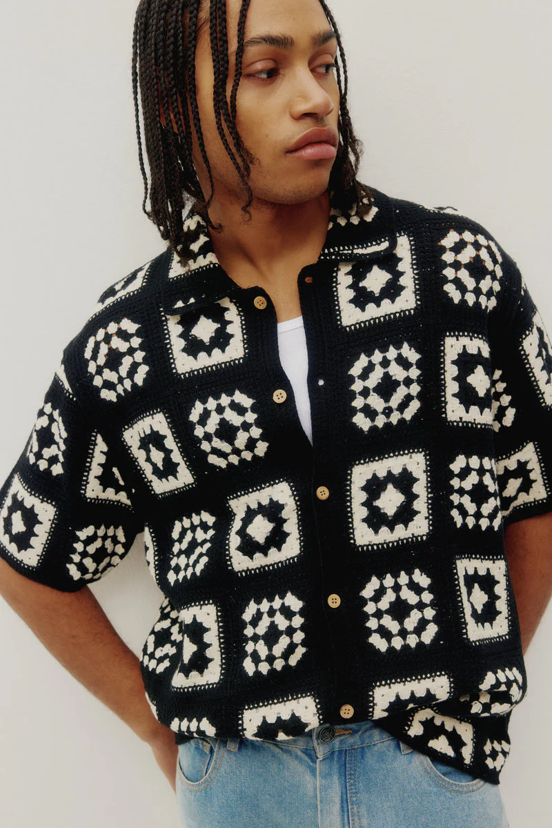 Knitted Quilt Shirt - Image 4
