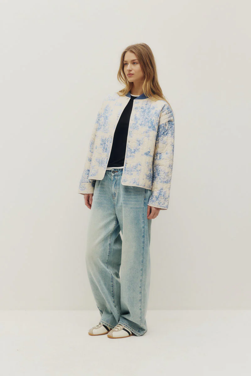 Porcelain Quilt Jacket - Image 3